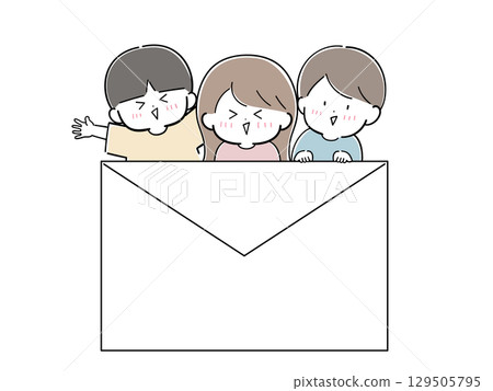 孩子寄信 129505795