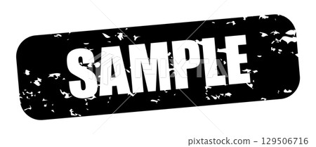 樣本圖示插圖簡單向量素材黑色 129506716