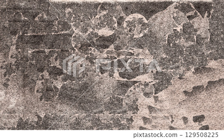 Abstract grunge texture showing weathered and distressed surface 129508225