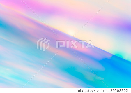 Watercolor pink and blue background material 129508802