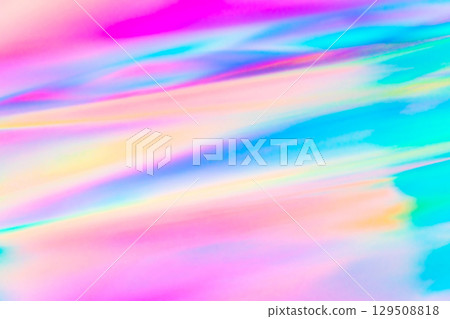 Watercolor pink and blue background material 129508818