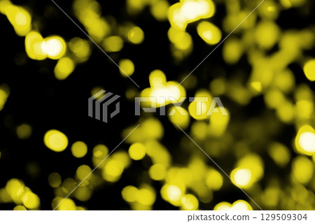 黃色閃亮背景素材（庫存照片） 129509304
