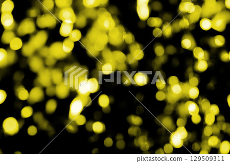 Yellow sparkling background material (stock photo) 129509311