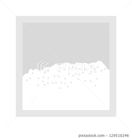 Illustration of powder medicine 129510246