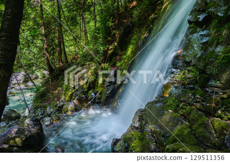 Atera Valley: Rokudan Falls (Okusa Village, Kiso District) Atera Valley: Rokudan Falls (Okusa Village, Kiso District) 129511356