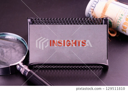 Concept word INSIGHTS. Business, Technology, Internet and network concept Concept word INSIGHTS. Business, Technology, Internet and network concept 129511810