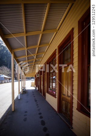 Walhalla Township in Victoria Australia 129512243