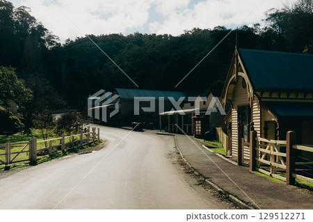 Walhalla Township in Victoria Australia 129512271