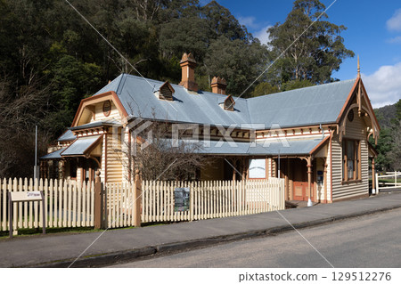 Walhalla Township in Victoria Australia 129512276