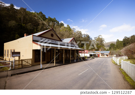Walhalla Township in Victoria Australia Walhalla Township in Victoria Australia 129512287