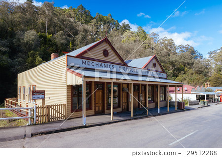 Walhalla Township in Victoria Australia Walhalla Township in Victoria Australia 129512288