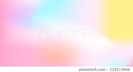 Soft pastel gradient background in pink blue yellow and peach tones with subtle glow and star dust effect. Stock vector illustration in dreamy style. Soft pastel gradient background in pink blue yellow and peach tones with subtle glow and star dust effect. Stock vector illustration in dreamy style. 129513606