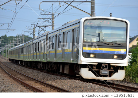 外房線運行的八列209系列本地列車 外房線運行的八列209系列本地列車 129513635