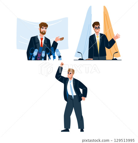 states politician man vector 129513995