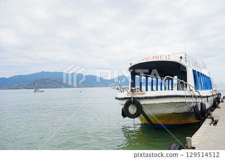 Vietnam Nha Trang Monkey Island Beach Boat Vietnam Nha Trang Monkey Island Beach Boat 129514512