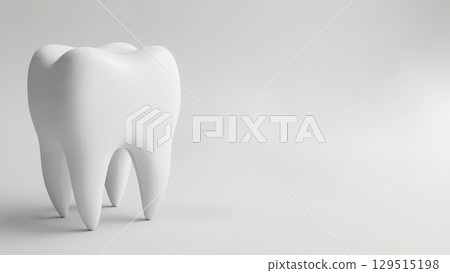 White tooth is shown in a close up White tooth is shown in a close up 129515198