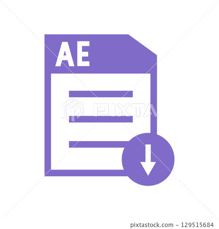 Set of image files, documents and software icons Set of image files, documents and software icons 129515684