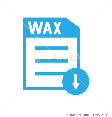 Set of image files, documents and software icons 129515918