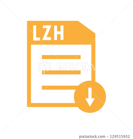 Set of image files, documents and software icons 129515932