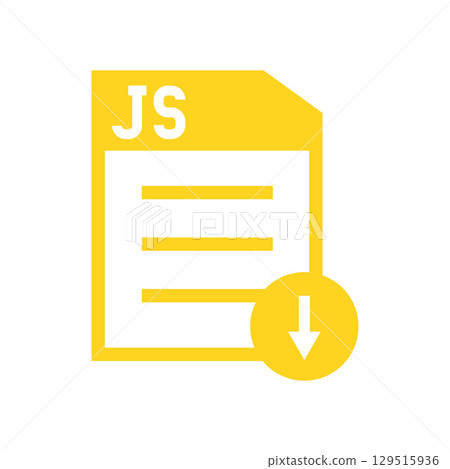 Set of image files, documents and software icons 129515936