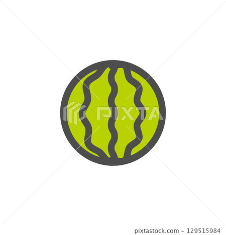 Fun summer icon set 129515984