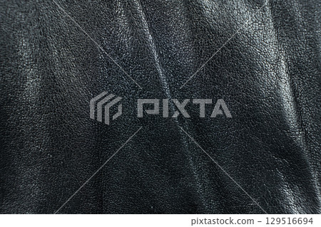Real Leather Surface Close-Up with Abstract Texture Real Leather Surface Close-Up with Abstract Texture 129516694