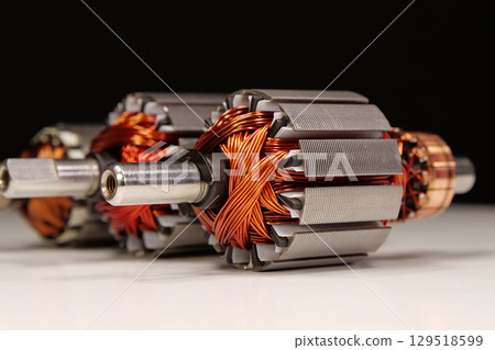 Rotors of electric motors from small household appliances 129518599
