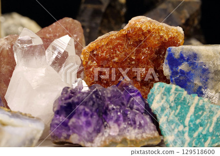 Natural Semi Precious stones and minerals, riches of Earth 129518600