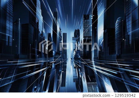 Futuristic Abstract Geometry Featuring Dynamic Light and Shadow Effects for an Engaging Visual Experience Futuristic Abstract Geometry Featuring Dynamic Light and Shadow Effects for an Engaging Visual Experience 129519342