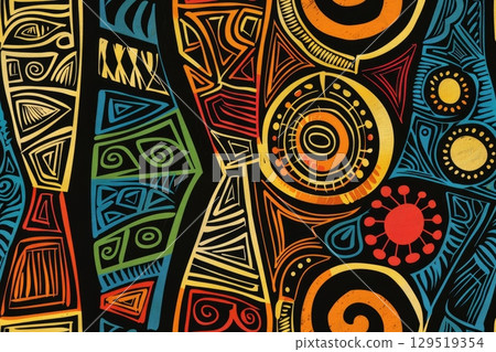 african pattern african pattern 129519354