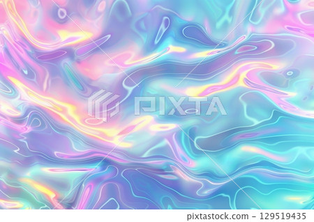 holographic colored abstract background 129519435