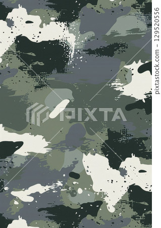 This study focuses on innovative abstract camouflage designs for military, outdoor, and other applications 129520556