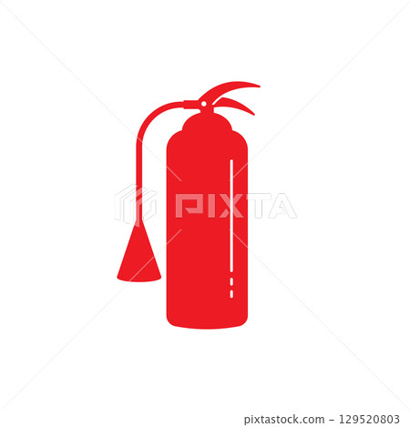 fire extinguisher icon 129520803
