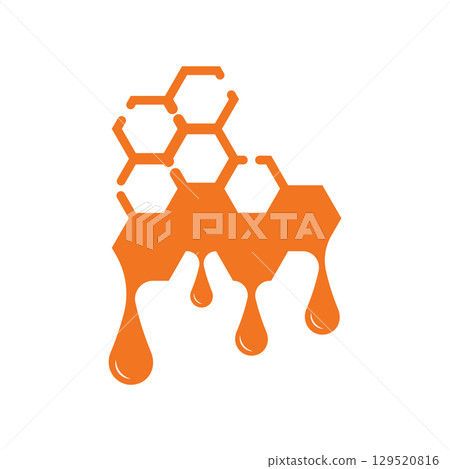 Honey design logo Honey design logo 129520816