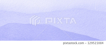 Abstract art background light blue and violet colors. Watercolor texture painting with soft pastel gradient 129521084