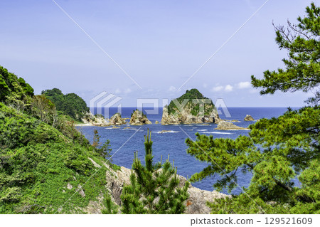 Uradome Coast, Natanegoto, Iwami Town, Tottori Prefecture 129521609