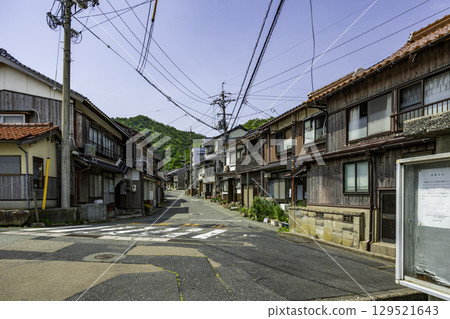 鳥取縣石美町多子街道浦富海岸 129521643