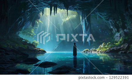 A fantasy world shrouded in silence - A journey of light and shadow through the Blue Cave 129522391