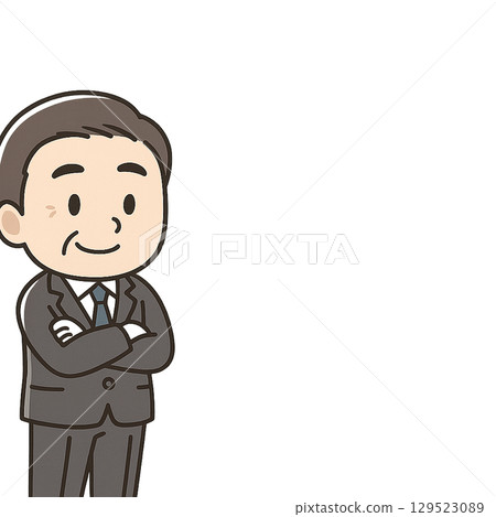 一位資深男員工熱情地觀看新員工的演示 129523089