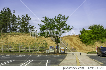 Tottori Sand Dunes, Stairs to the Dunes, Tottori City, Tottori Prefecture 129523170