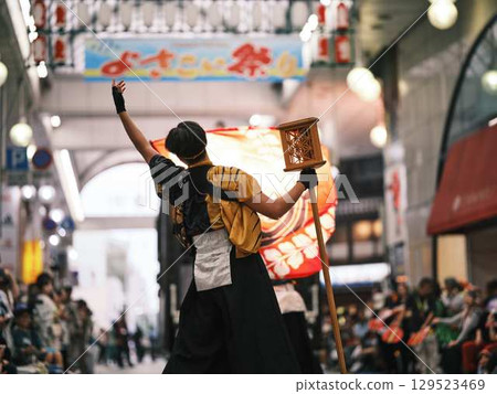 Yosakoi Festival in Obiyamachi 129523469