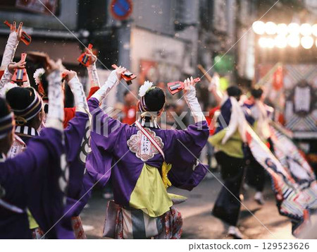 Yosakoi Festival in Obiyamachi Yosakoi Festival in Obiyamachi 129523626