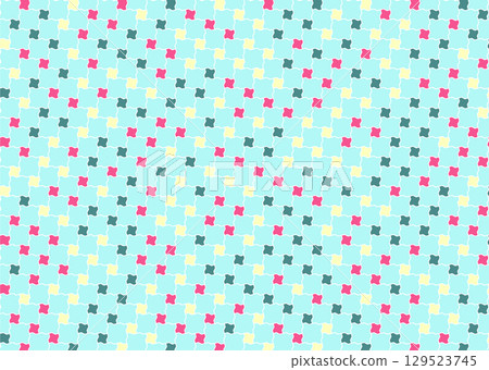 Geometric tile pattern background 129523745