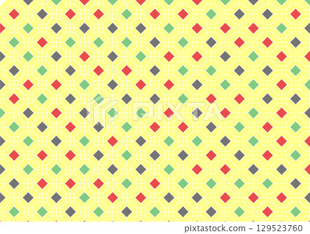 Geometric tile pattern background Geometric tile pattern background 129523760