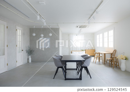 Bright living room 129524545