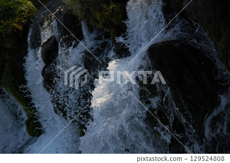 Small waterfall Small waterfall 129524808