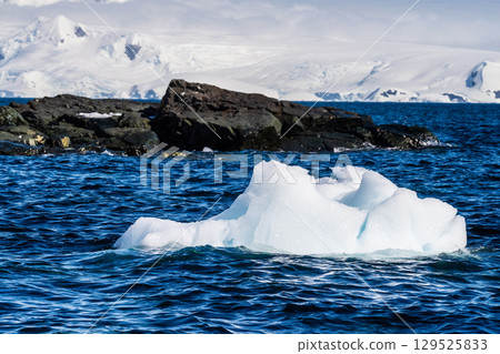 Antarctic landscape near Mikkelsen Harbour Antarctic landscape near Mikkelsen Harbour 129525833