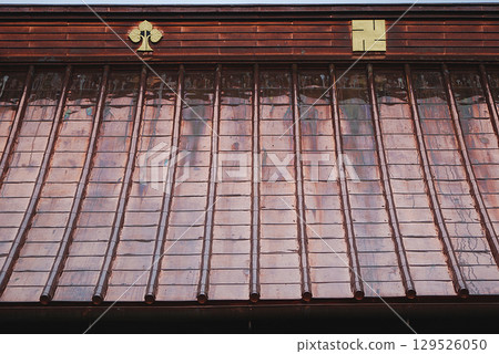 Copper roofing Renewed copper roof (dobukiyane) ~ Large roof of ancient Japanese temples Copper roofing Renewed copper roof (dobukiyane) ~ Large roof of ancient Japanese temples 129526050