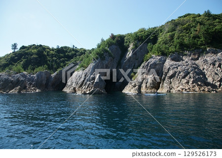 Tottori Four Seasons Walk Summer Matsushima Sightseeing Boat 129526173
