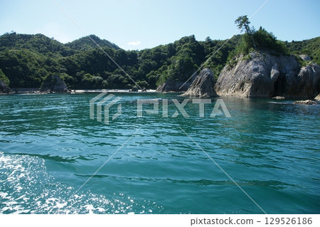 Tottori Four Seasons Walk Summer Matsushima Sightseeing Boat 129526186
